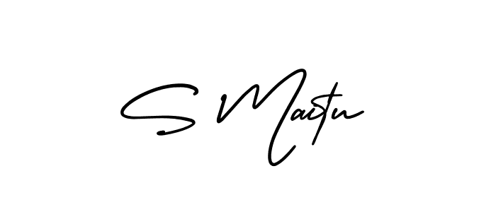 You can use this online signature creator to create a handwritten signature for the name S Maitu. This is the best online autograph maker. S Maitu signature style 3 images and pictures png