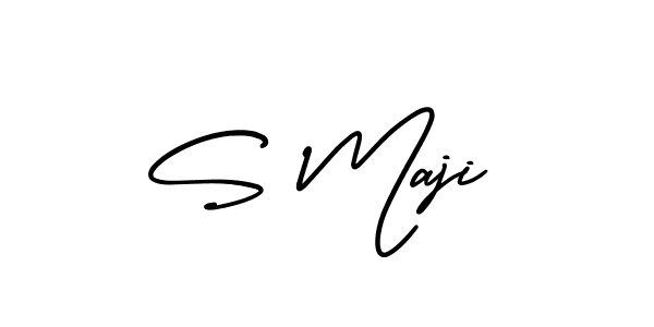 It looks lik you need a new signature style for name S Maji. Design unique handwritten (AmerikaSignatureDemo-Regular) signature with our free signature maker in just a few clicks. S Maji signature style 3 images and pictures png