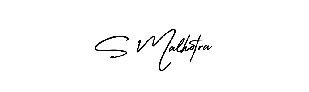 Similarly AmerikaSignatureDemo-Regular is the best handwritten signature design. Signature creator online .You can use it as an online autograph creator for name S Malhotra. S Malhotra signature style 3 images and pictures png
