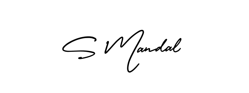 Similarly AmerikaSignatureDemo-Regular is the best handwritten signature design. Signature creator online .You can use it as an online autograph creator for name S Mandal. S Mandal signature style 3 images and pictures png