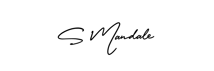 Make a beautiful signature design for name S Mandale. Use this online signature maker to create a handwritten signature for free. S Mandale signature style 3 images and pictures png