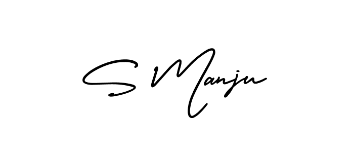 Here are the top 10 professional signature styles for the name S Manju. These are the best autograph styles you can use for your name. S Manju signature style 3 images and pictures png