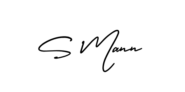 Best and Professional Signature Style for S Mann. AmerikaSignatureDemo-Regular Best Signature Style Collection. S Mann signature style 3 images and pictures png