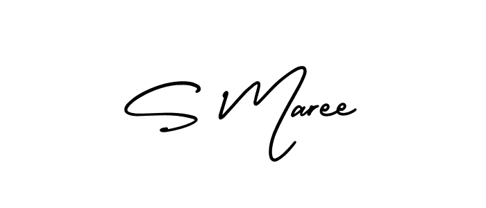 Also You can easily find your signature by using the search form. We will create S Maree name handwritten signature images for you free of cost using AmerikaSignatureDemo-Regular sign style. S Maree signature style 3 images and pictures png