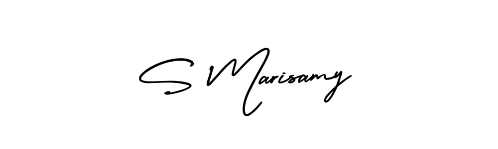 Best and Professional Signature Style for S Marisamy. AmerikaSignatureDemo-Regular Best Signature Style Collection. S Marisamy signature style 3 images and pictures png