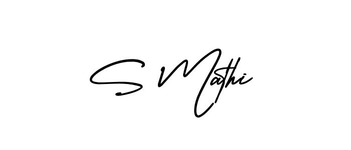 Check out images of Autograph of S Mathi name. Actor S Mathi Signature Style. AmerikaSignatureDemo-Regular is a professional sign style online. S Mathi signature style 3 images and pictures png