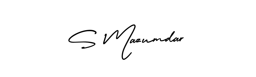 Also we have S Mazumdar name is the best signature style. Create professional handwritten signature collection using AmerikaSignatureDemo-Regular autograph style. S Mazumdar signature style 3 images and pictures png