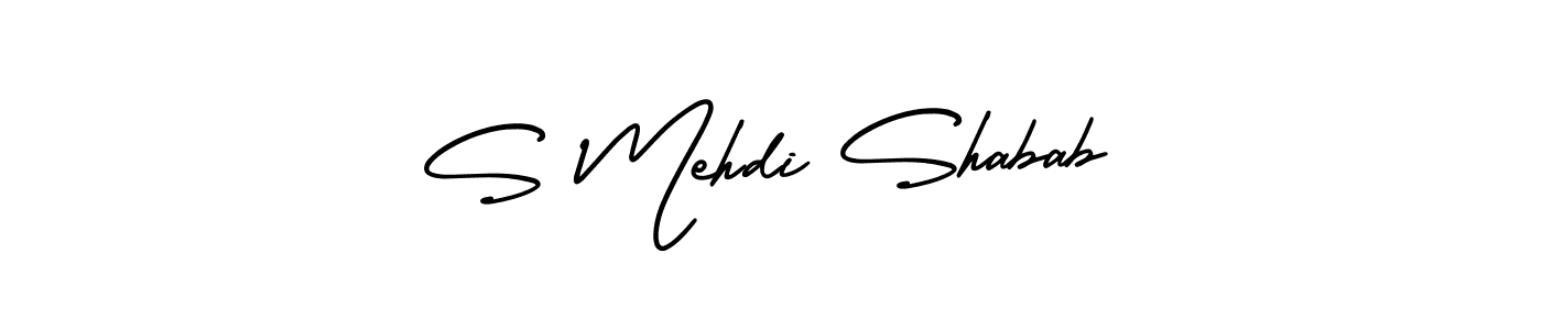 Check out images of Autograph of S Mehdi Shabab name. Actor S Mehdi Shabab Signature Style. AmerikaSignatureDemo-Regular is a professional sign style online. S Mehdi Shabab signature style 3 images and pictures png
