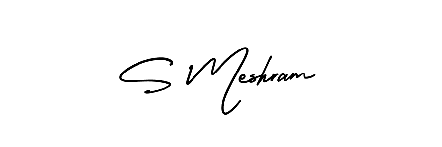 Check out images of Autograph of S Meshram name. Actor S Meshram Signature Style. AmerikaSignatureDemo-Regular is a professional sign style online. S Meshram signature style 3 images and pictures png