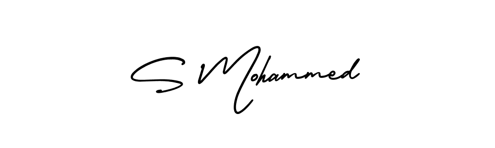 It looks lik you need a new signature style for name S Mohammed. Design unique handwritten (AmerikaSignatureDemo-Regular) signature with our free signature maker in just a few clicks. S Mohammed signature style 3 images and pictures png