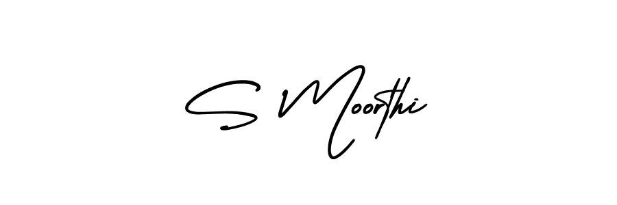 Make a beautiful signature design for name S Moorthi. Use this online signature maker to create a handwritten signature for free. S Moorthi signature style 3 images and pictures png