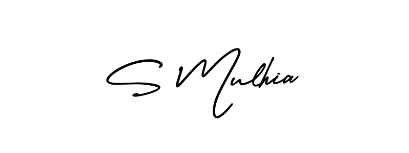 Once you've used our free online signature maker to create your best signature AmerikaSignatureDemo-Regular style, it's time to enjoy all of the benefits that S Mulhia name signing documents. S Mulhia signature style 3 images and pictures png