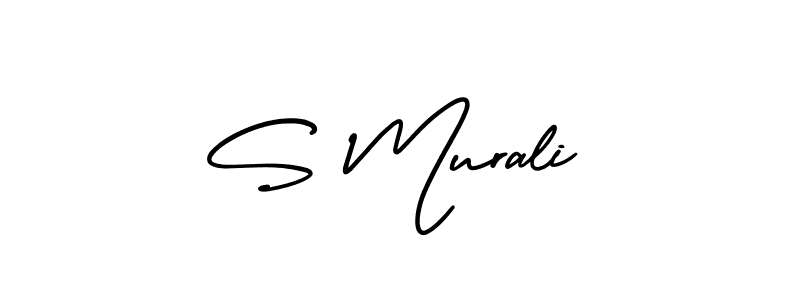 Make a short S Murali signature style. Manage your documents anywhere anytime using AmerikaSignatureDemo-Regular. Create and add eSignatures, submit forms, share and send files easily. S Murali signature style 3 images and pictures png