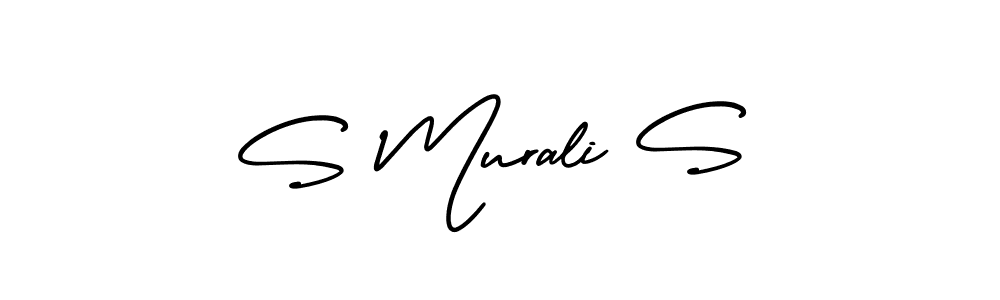 Best and Professional Signature Style for S Murali S. AmerikaSignatureDemo-Regular Best Signature Style Collection. S Murali S signature style 3 images and pictures png