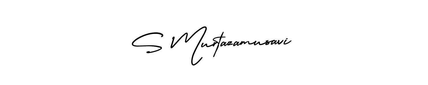 Design your own signature with our free online signature maker. With this signature software, you can create a handwritten (AmerikaSignatureDemo-Regular) signature for name S Murtazamusavi. S Murtazamusavi signature style 3 images and pictures png