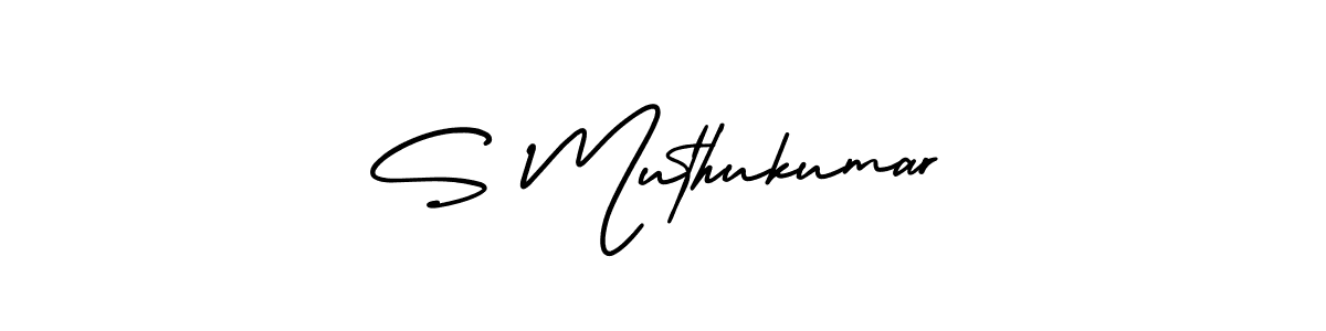 How to make S Muthukumar signature? AmerikaSignatureDemo-Regular is a professional autograph style. Create handwritten signature for S Muthukumar name. S Muthukumar signature style 3 images and pictures png