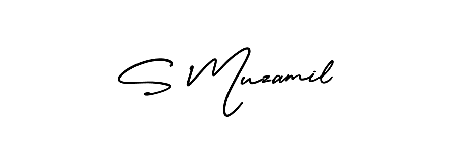 It looks lik you need a new signature style for name S Muzamil. Design unique handwritten (AmerikaSignatureDemo-Regular) signature with our free signature maker in just a few clicks. S Muzamil signature style 3 images and pictures png