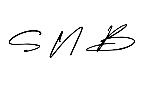 Best and Professional Signature Style for S N B. AmerikaSignatureDemo-Regular Best Signature Style Collection. S N B signature style 3 images and pictures png