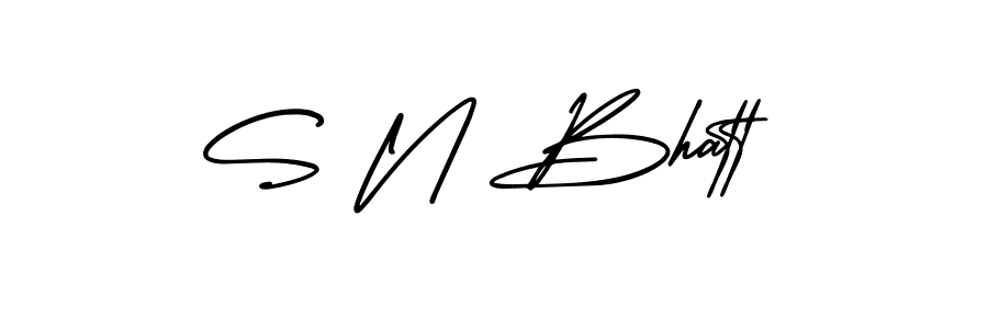 Check out images of Autograph of S N Bhatt name. Actor S N Bhatt Signature Style. AmerikaSignatureDemo-Regular is a professional sign style online. S N Bhatt signature style 3 images and pictures png