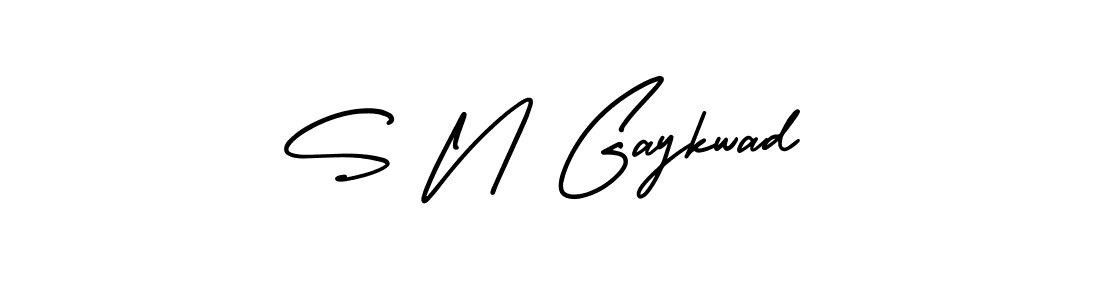 Similarly AmerikaSignatureDemo-Regular is the best handwritten signature design. Signature creator online .You can use it as an online autograph creator for name S N Gaykwad. S N Gaykwad signature style 3 images and pictures png