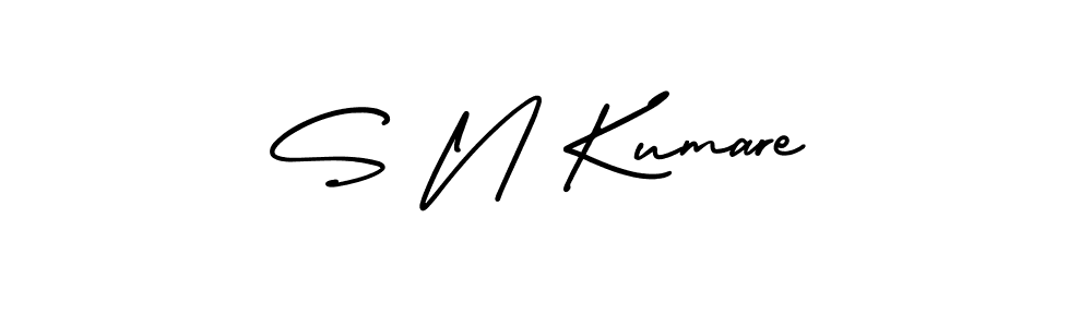 Check out images of Autograph of S N Kumare name. Actor S N Kumare Signature Style. AmerikaSignatureDemo-Regular is a professional sign style online. S N Kumare signature style 3 images and pictures png