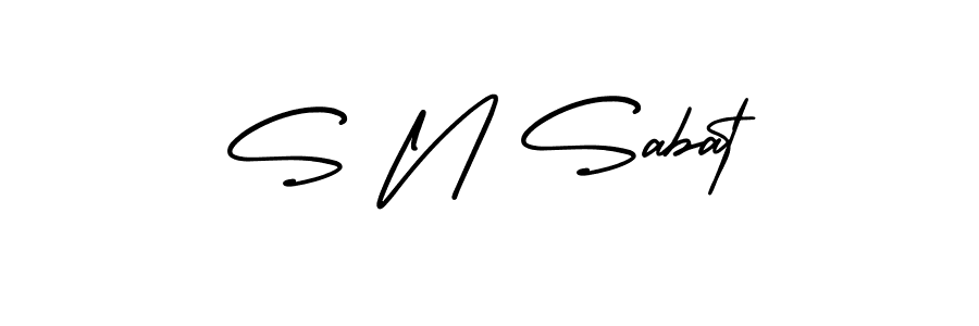 Similarly AmerikaSignatureDemo-Regular is the best handwritten signature design. Signature creator online .You can use it as an online autograph creator for name S N Sabat. S N Sabat signature style 3 images and pictures png