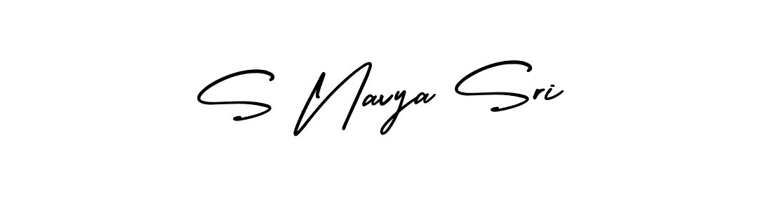 Best and Professional Signature Style for S Navya Sri. AmerikaSignatureDemo-Regular Best Signature Style Collection. S Navya Sri signature style 3 images and pictures png