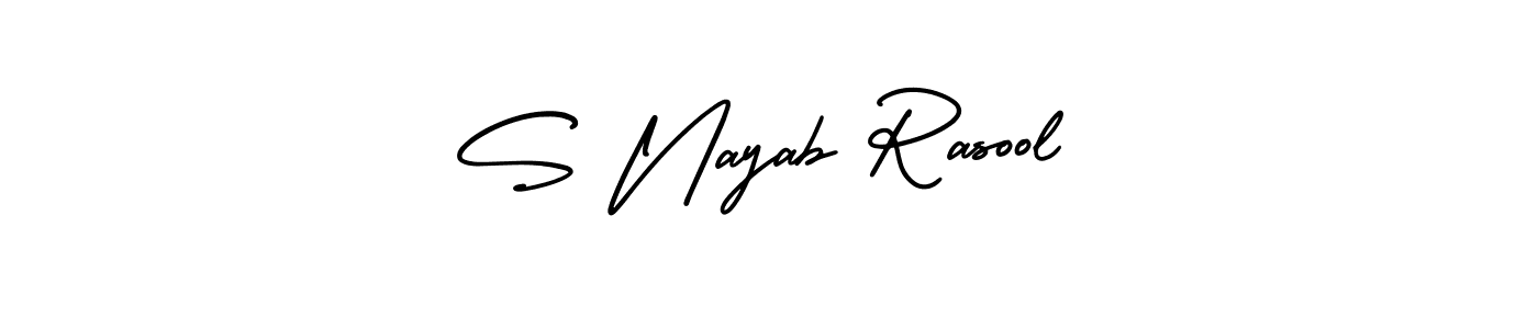 Here are the top 10 professional signature styles for the name S Nayab Rasool. These are the best autograph styles you can use for your name. S Nayab Rasool signature style 3 images and pictures png