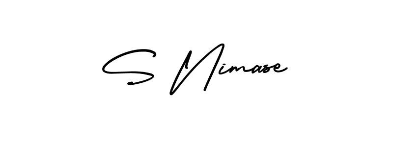 See photos of S Nimase official signature by Spectra . Check more albums & portfolios. Read reviews & check more about AmerikaSignatureDemo-Regular font. S Nimase signature style 3 images and pictures png