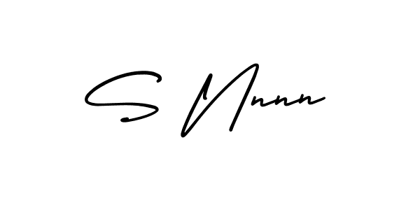 if you are searching for the best signature style for your name S Nnnn. so please give up your signature search. here we have designed multiple signature styles  using AmerikaSignatureDemo-Regular. S Nnnn signature style 3 images and pictures png