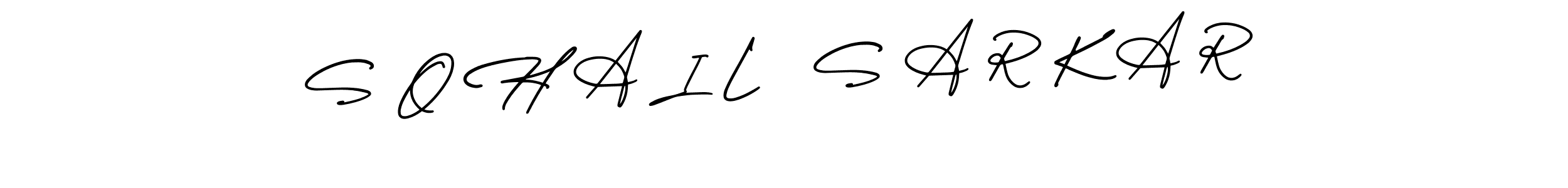 It looks lik you need a new signature style for name S O H A I L   S A R K A R. Design unique handwritten (AmerikaSignatureDemo-Regular) signature with our free signature maker in just a few clicks. S O H A I L   S A R K A R signature style 3 images and pictures png