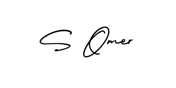 Also we have S Omer name is the best signature style. Create professional handwritten signature collection using AmerikaSignatureDemo-Regular autograph style. S Omer signature style 3 images and pictures png