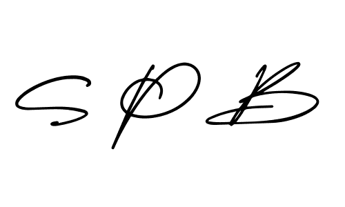 if you are searching for the best signature style for your name S P B. so please give up your signature search. here we have designed multiple signature styles  using AmerikaSignatureDemo-Regular. S P B signature style 3 images and pictures png