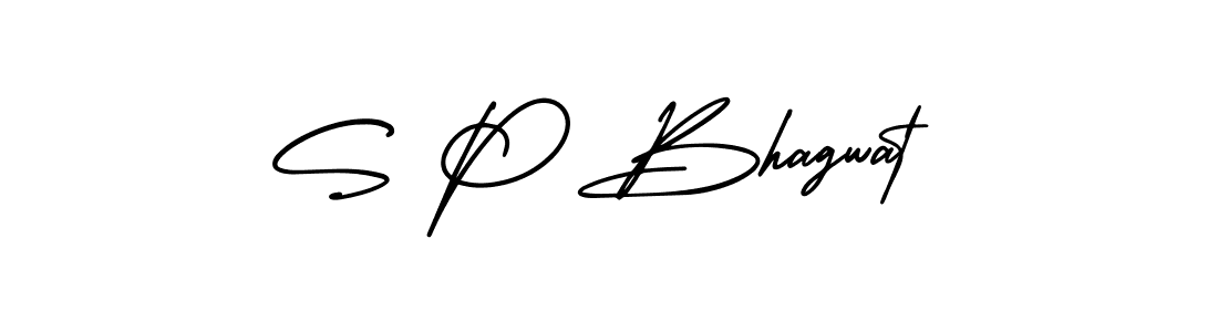 It looks lik you need a new signature style for name S P Bhagwat. Design unique handwritten (AmerikaSignatureDemo-Regular) signature with our free signature maker in just a few clicks. S P Bhagwat signature style 3 images and pictures png