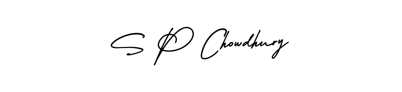 Also we have S P Chowdhury name is the best signature style. Create professional handwritten signature collection using AmerikaSignatureDemo-Regular autograph style. S P Chowdhury signature style 3 images and pictures png