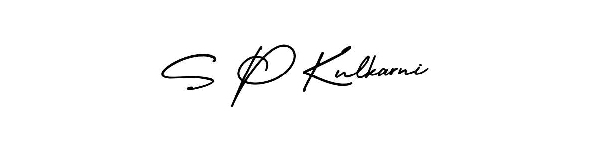 Also we have S P Kulkarni name is the best signature style. Create professional handwritten signature collection using AmerikaSignatureDemo-Regular autograph style. S P Kulkarni signature style 3 images and pictures png