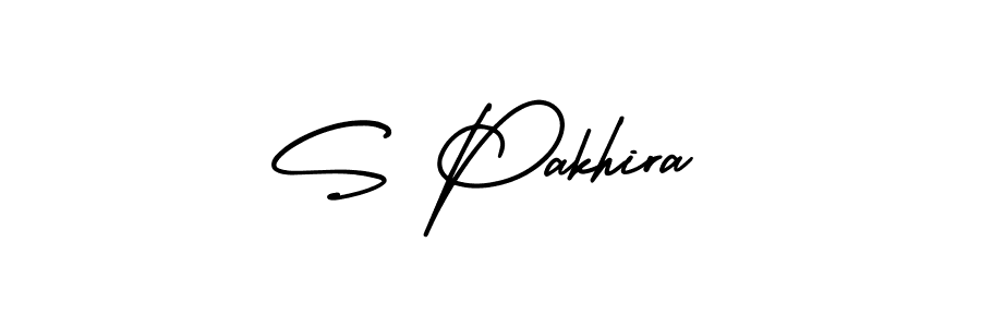 Once you've used our free online signature maker to create your best signature AmerikaSignatureDemo-Regular style, it's time to enjoy all of the benefits that S Pakhira name signing documents. S Pakhira signature style 3 images and pictures png