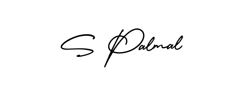 Also we have S Palmal name is the best signature style. Create professional handwritten signature collection using AmerikaSignatureDemo-Regular autograph style. S Palmal signature style 3 images and pictures png