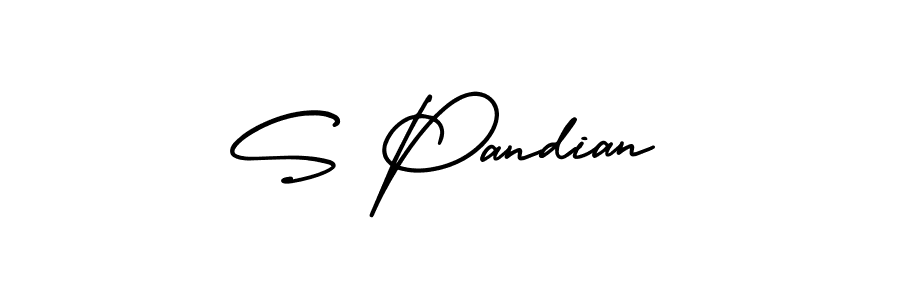 Make a short S Pandian signature style. Manage your documents anywhere anytime using AmerikaSignatureDemo-Regular. Create and add eSignatures, submit forms, share and send files easily. S Pandian signature style 3 images and pictures png