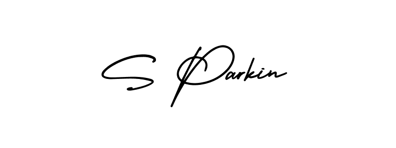 Similarly AmerikaSignatureDemo-Regular is the best handwritten signature design. Signature creator online .You can use it as an online autograph creator for name S Parkin. S Parkin signature style 3 images and pictures png