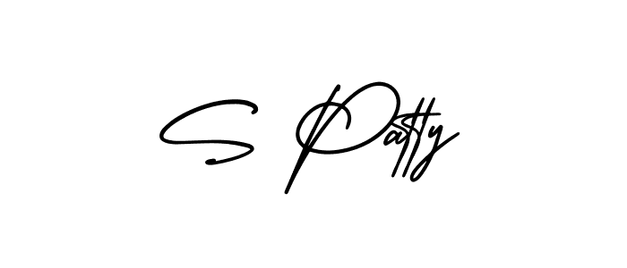 Also You can easily find your signature by using the search form. We will create S Patty name handwritten signature images for you free of cost using AmerikaSignatureDemo-Regular sign style. S Patty signature style 3 images and pictures png
