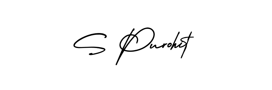 This is the best signature style for the S Purohit name. Also you like these signature font (AmerikaSignatureDemo-Regular). Mix name signature. S Purohit signature style 3 images and pictures png