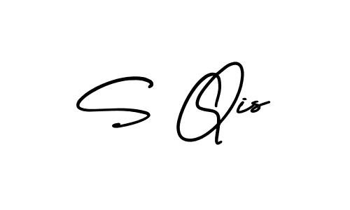 It looks lik you need a new signature style for name S Qis. Design unique handwritten (AmerikaSignatureDemo-Regular) signature with our free signature maker in just a few clicks. S Qis signature style 3 images and pictures png