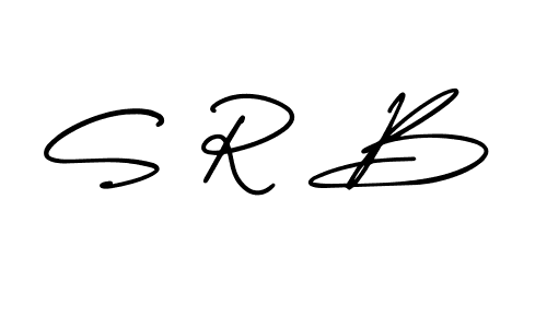 Make a beautiful signature design for name S R B. Use this online signature maker to create a handwritten signature for free. S R B signature style 3 images and pictures png