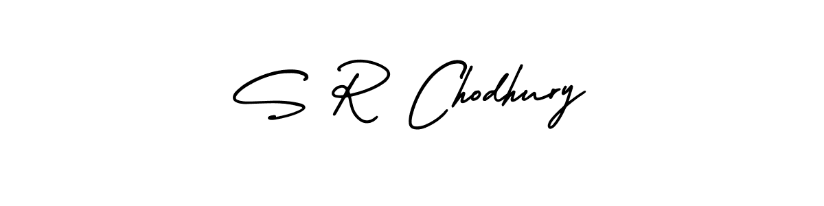 Make a short S R Chodhury signature style. Manage your documents anywhere anytime using AmerikaSignatureDemo-Regular. Create and add eSignatures, submit forms, share and send files easily. S R Chodhury signature style 3 images and pictures png