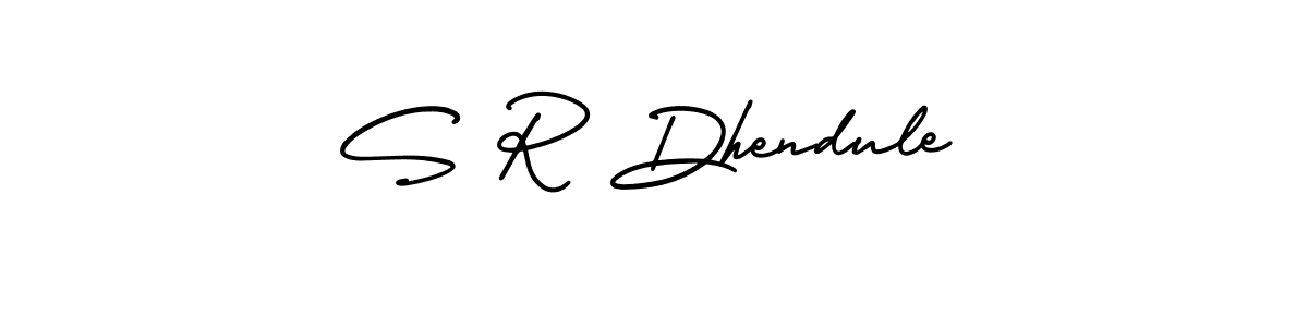 Make a beautiful signature design for name S R Dhendule. Use this online signature maker to create a handwritten signature for free. S R Dhendule signature style 3 images and pictures png