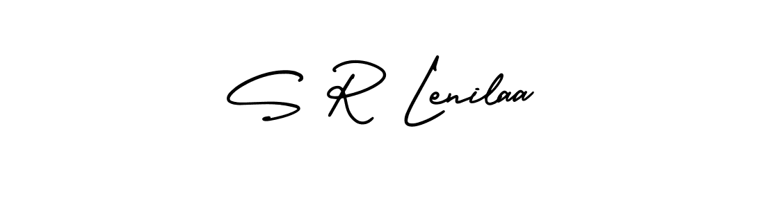 How to Draw S R Lenilaa signature style? AmerikaSignatureDemo-Regular is a latest design signature styles for name S R Lenilaa. S R Lenilaa signature style 3 images and pictures png