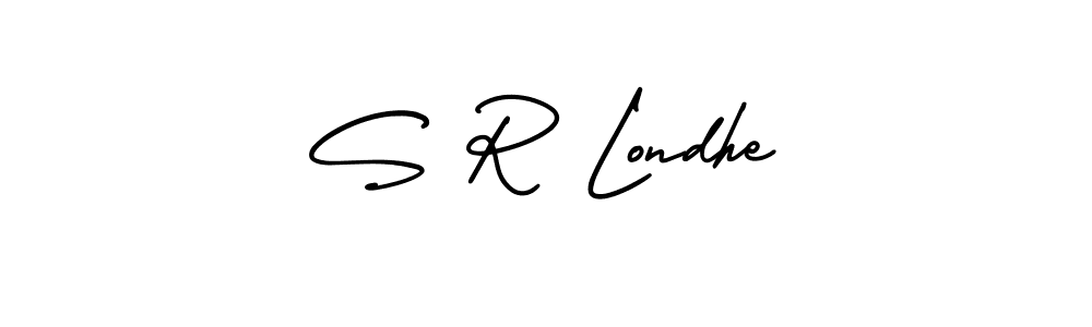 Best and Professional Signature Style for S R Londhe. AmerikaSignatureDemo-Regular Best Signature Style Collection. S R Londhe signature style 3 images and pictures png