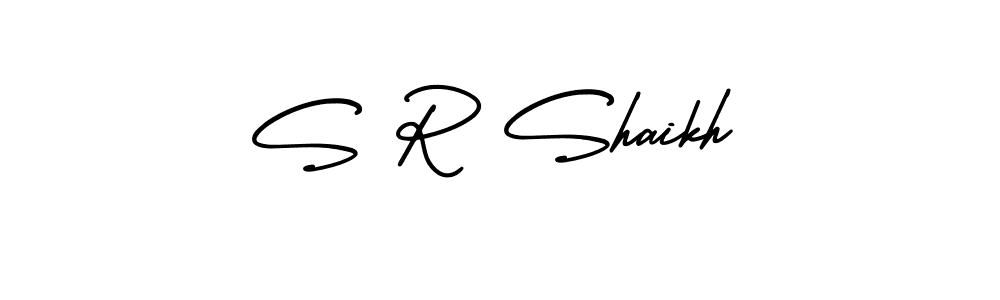 Also You can easily find your signature by using the search form. We will create S R Shaikh name handwritten signature images for you free of cost using AmerikaSignatureDemo-Regular sign style. S R Shaikh signature style 3 images and pictures png