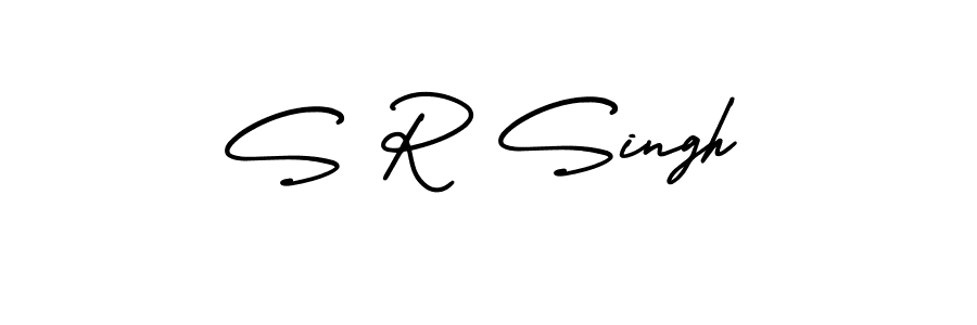 AmerikaSignatureDemo-Regular is a professional signature style that is perfect for those who want to add a touch of class to their signature. It is also a great choice for those who want to make their signature more unique. Get S R Singh name to fancy signature for free. S R Singh signature style 3 images and pictures png